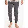 Зображення  чоловіча піжама штани бавовна taro greg 2643 сірий