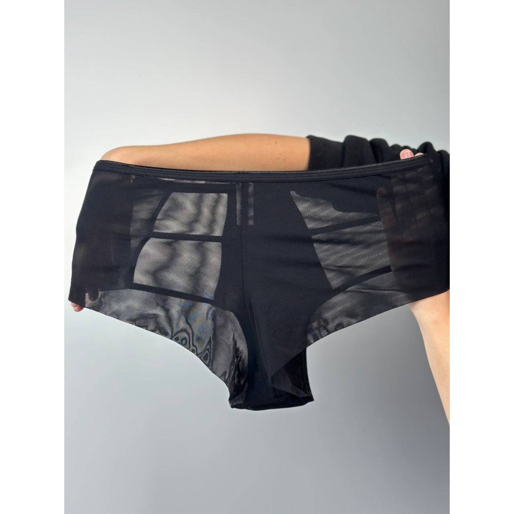 Фото  труси жіночі (boxers alex) - чорний Фото  труси жіночі (boxers alex) - чорний