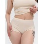 Зображення  жіночі трусики-шорти в рубчик (tr5-q) - бежевий