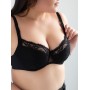 Фото  бюстгальтер (h37-17-l) - чорний