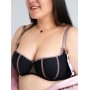 Фото  бюстгальтер (h20-15-l) - чорний