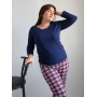 Зображення  піжама (pajamas bianka) - темно-синій Зображення  піжама (pajamas bianka) - темно-синій