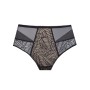Зображення  труси жіночі (panties navi) - чорний, бежевий Зображення  труси жіночі (panties navi) - чорний, бежевий