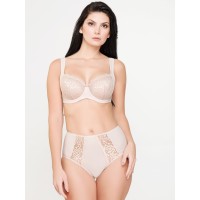 Бюстгальтер (72F23) - срібляста півонія