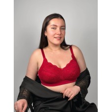 Бюстгальтер (72F25) - темно-червона троянда
