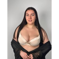 Бюстгальтер (99580) - срібляста півонія