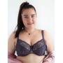Фото  бюстгальтер (h38-17-l) - бузковий туман