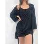 Зображення  халат (dressing gown axa) - чорний Зображення  халат (dressing gown axa) - чорний