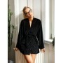 Зображення  халат (dressing gown axa) - чорний Зображення  халат (dressing gown axa) - чорний