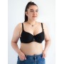 Фото  бюстгальтер (h32-16-l) - чорний