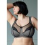 Зображення  бюстгальтер (195-187) - півонія + чорний