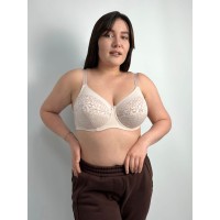 Бюстгальтер (66A40) - срібляста півонія