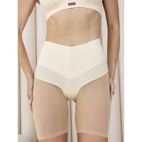 Утягуючі жіночі шорти-трусики (TR8-KHL) - бежевий