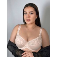 Бюстгальтер (58K20) - срібляста півонія