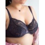 Фото  бюстгальтер (h38-17-l) - бузковий туман