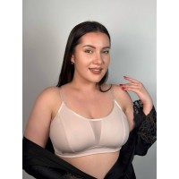 Бюстгальтер (79401) - срібляста півонія