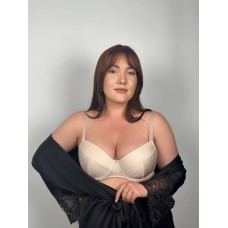 Бюстгалтер (44L31) - срібляста півонія