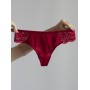 Фото  труси жіночі (72f60) - темно-червона троянда