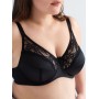Фото  бюстгальтер (h35-17-l) - чорний