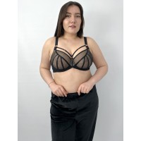 Бюстгальтер (129-000) - чорний, бежевий