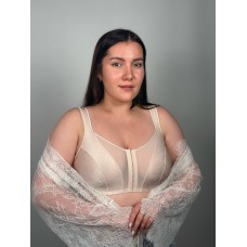 Бюстгалтер (44L23) - срібляста півонія