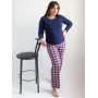 Зображення  піжама (pajamas bianka) - темно-синій Зображення  піжама (pajamas bianka) - темно-синій