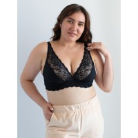 Бюстгальтер бралетт Glora 128526 чорний