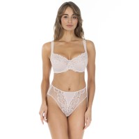 Труси жіночі (58K50) - срібляста півонія