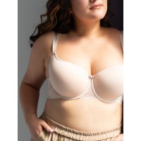 Бюстгальтер (72F33) - срібляста півонія
