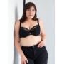 Фото  бюстгальтер (h37-17-l) - чорний