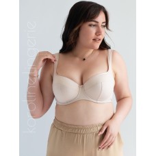 Бюстгальтер (20K33) - срібляста півонія
