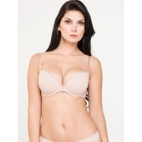 Бюстгальтер (98J34) - срібляста півонія