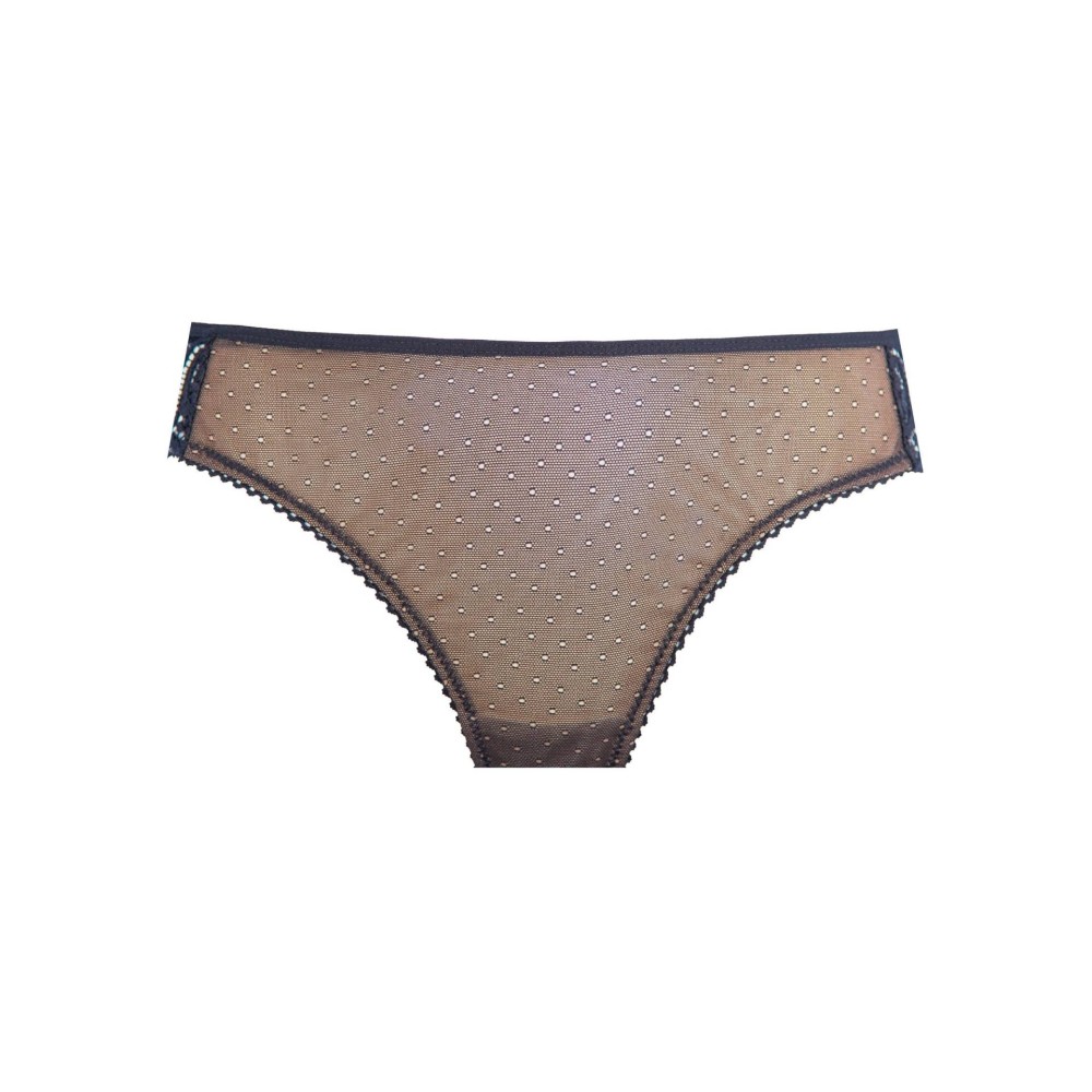 Зображення  труси жіночі (panties zelda) - чорний, бежевий Зображення  труси жіночі (panties zelda) - чорний, бежевий