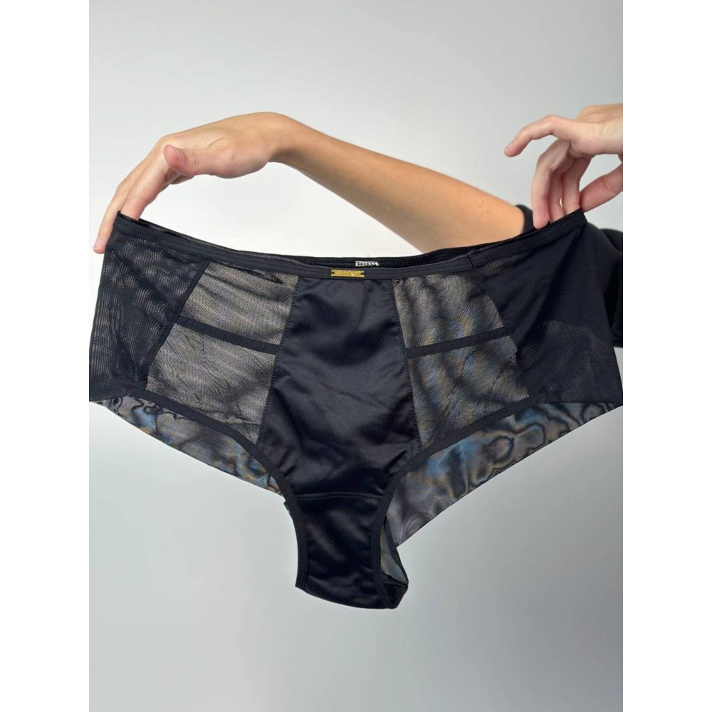 Фото  труси жіночі (boxers alex) - чорний Фото  труси жіночі (boxers alex) - чорний
