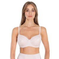 Бюстгалтер (44L31) - срібляста півонія