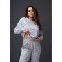 Зображення  комплект жіночий, мод. 19-026, кофта та штани, sherry Зображення  комплект жіночий, мод. 19-026, кофта та штани, sherry