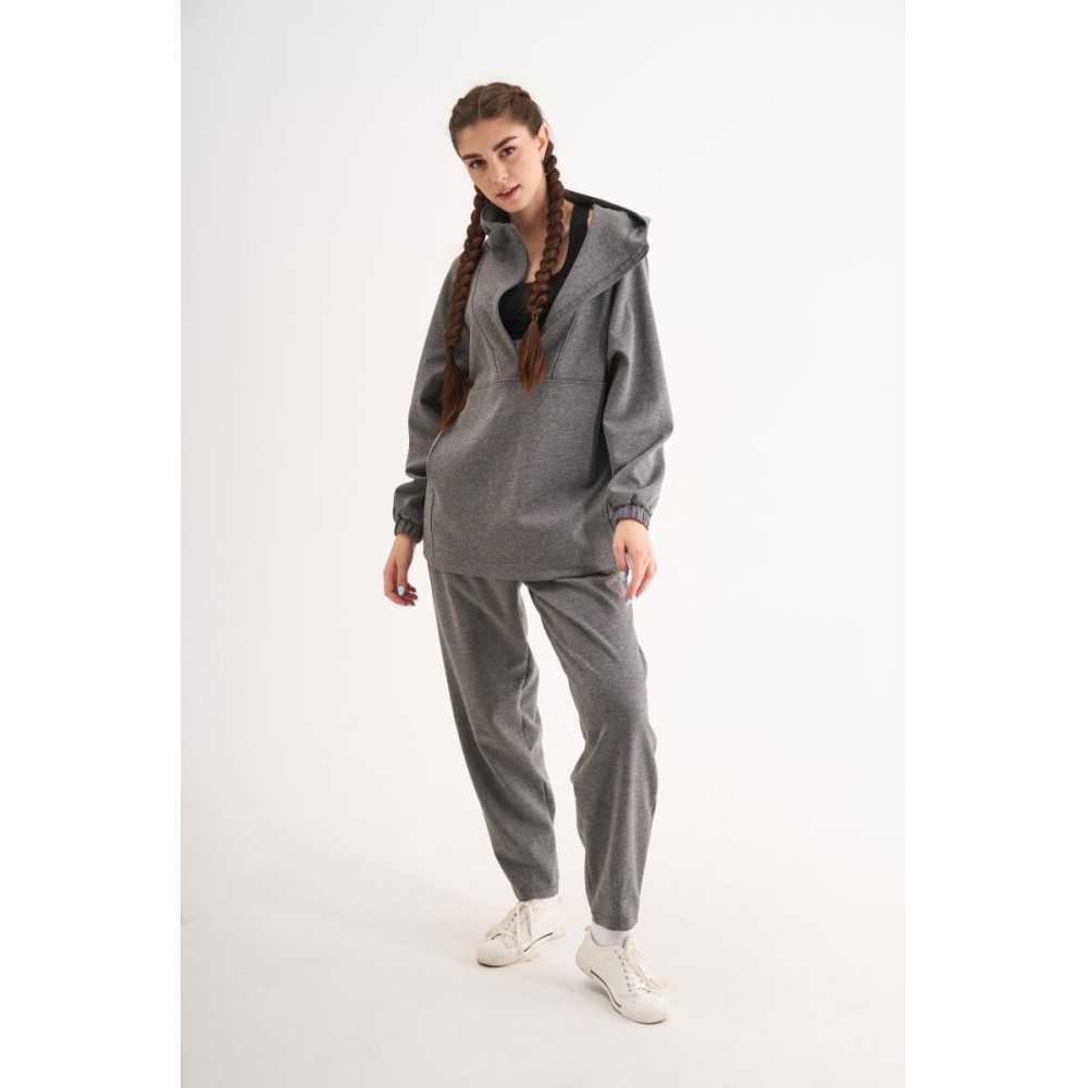 Фото  комплект жіночий, мод. 19-024, кофта та штани, sandy Фото  комплект жіночий, мод. 19-024, кофта та штани, sandy