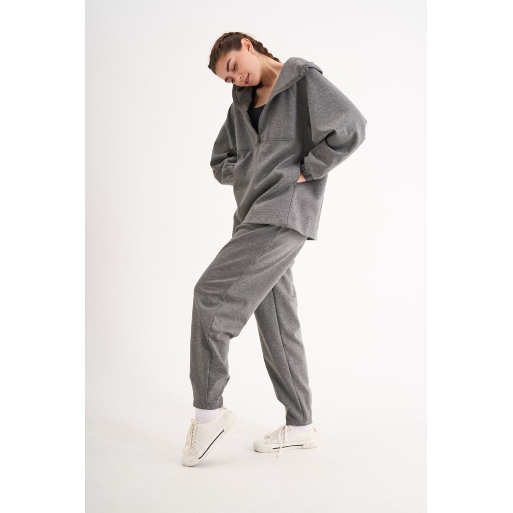 Фото  комплект жіночий, мод. 19-024, кофта та штани, sandy Фото  комплект жіночий, мод. 19-024, кофта та штани, sandy