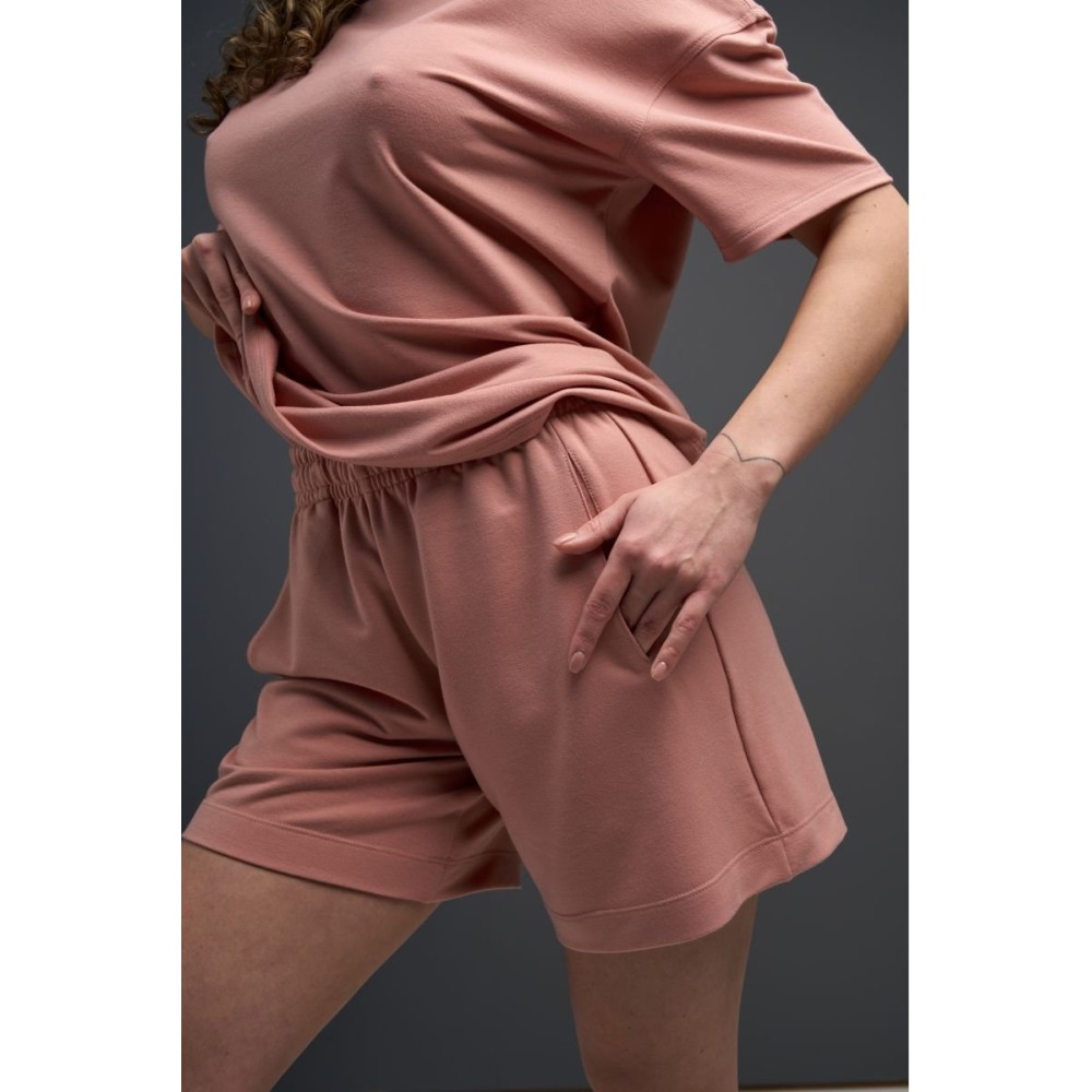 Зображення  комплект жіночий, мод. 17-019 футболка та шорти Зображення  комплект жіночий, мод. 17-019 футболка та шорти