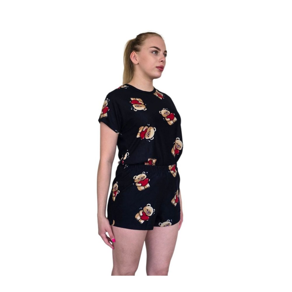 Зображення  комплект жіночий, мод. 17-016 футболка та шорти, batty Зображення  комплект жіночий, мод. 17-016 футболка та шорти, batty