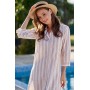 Фото  пляжна сорочка з бавовни домінікана 1404