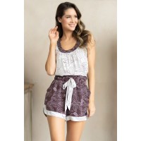 Жіноча піжама з шортами Челсі 1782