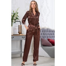 Жіноча шовкова піжама зі штанами Мерелін 3156