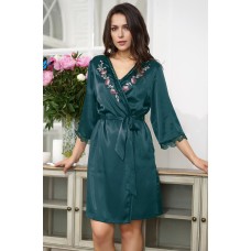 Жіночий шовковий халат Валенсія 3263-1