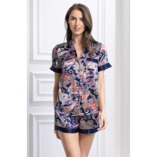 Жіноча шовкова піжама Еттро 3514