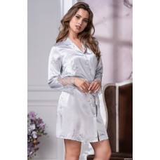 Жіночий халат на гудзиках Келлі 3577