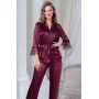 Зображення  жіноча піжама з брюками шерон 3804