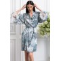 Зображення  жіночий шовковий халат нінель 4253