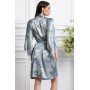 Зображення  жіночий шовковий халат нінель 4253