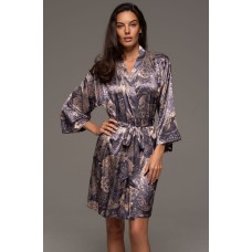 Жіночий шовковий халат Джаконда 4683 Жіночий шовковий халат Джаконда 4683